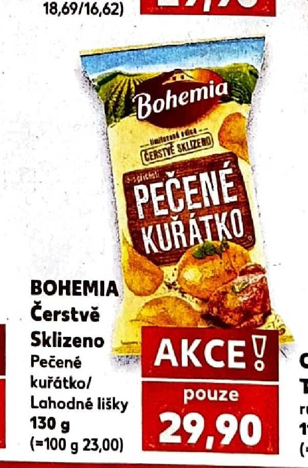 Bohemia Čerstvě sklizeno pečené kuřátko