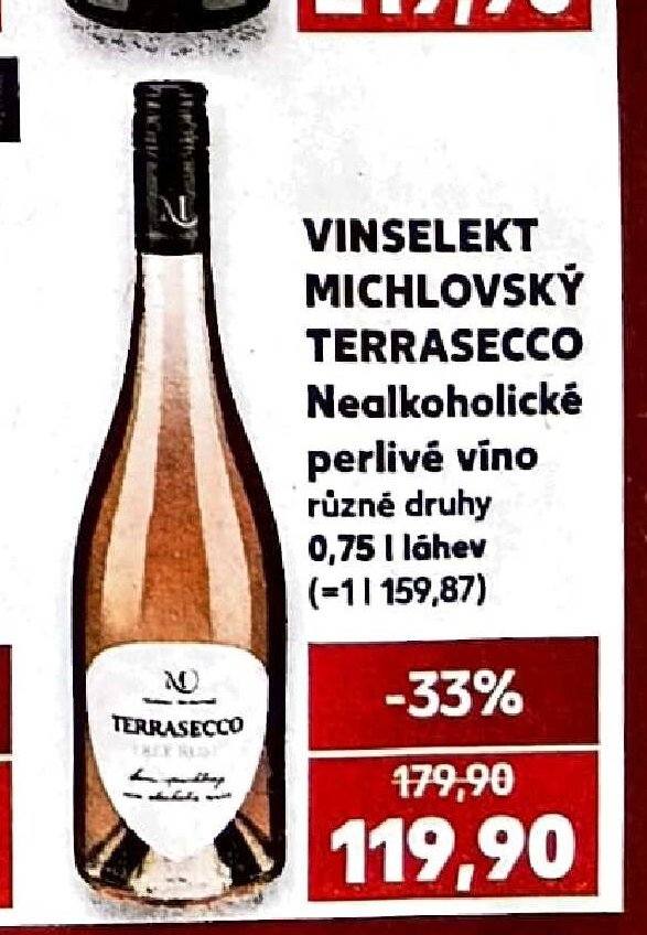 Vinselekt Michlovský Terrasecco Nealkoholické