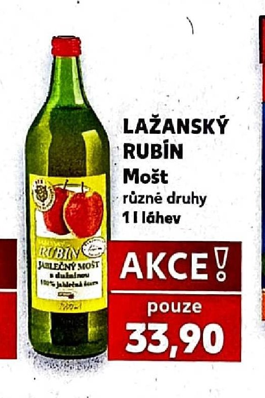 LAŽANSKÝ RUBÍN Mošt