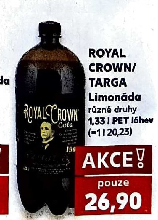 ROYAL CROWN / TARGA Limonáda
