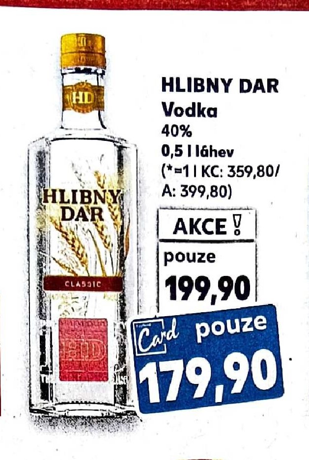 Hlibny Dar Vodka
