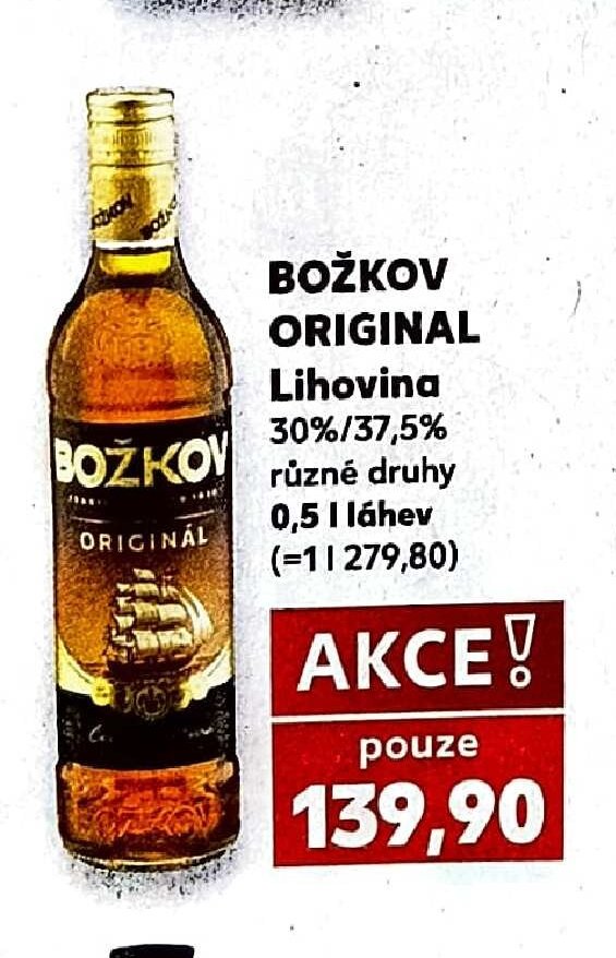 Božkov Original Lihovina