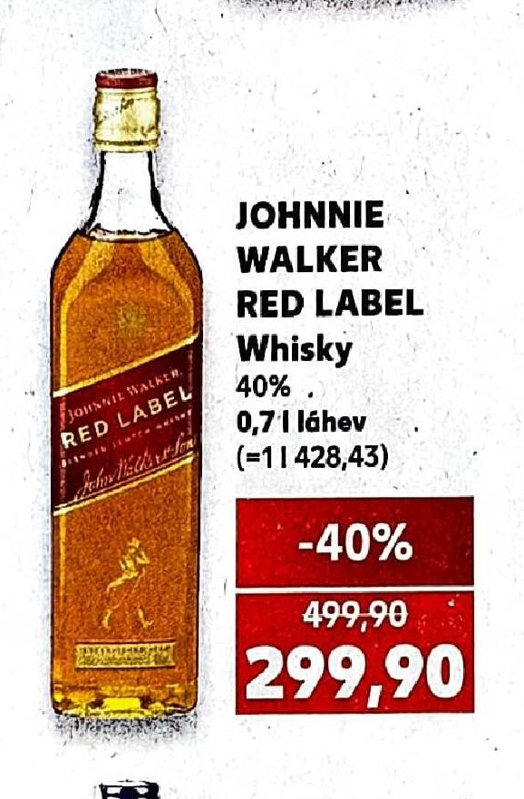 Johnnie Walker Red Label Whisky