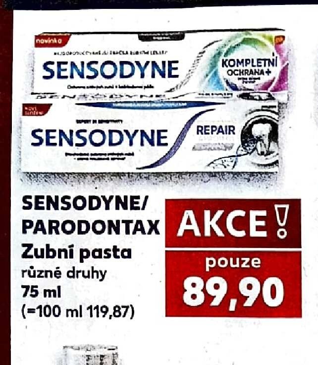 SENSODYNE/PARODONTAX Zubní pasta