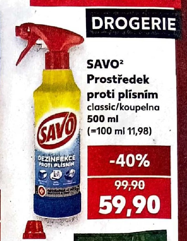 Savo Prostředek proti plísním
