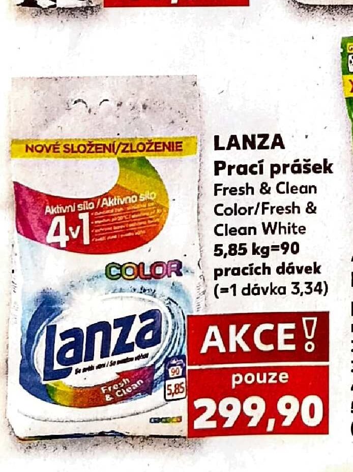 Lanza Prací prášek