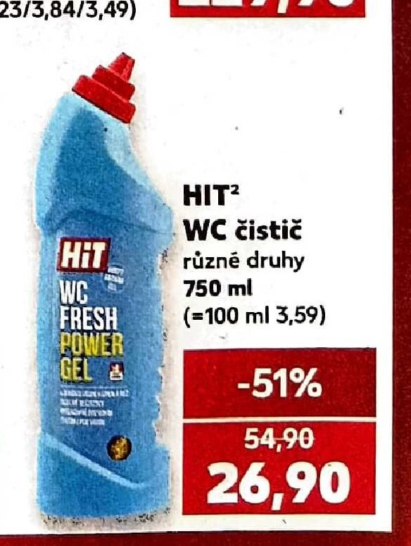 Hit WC čistič