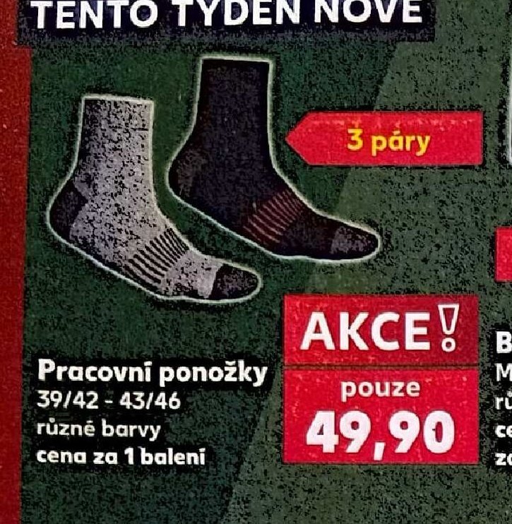Pracovní ponožky