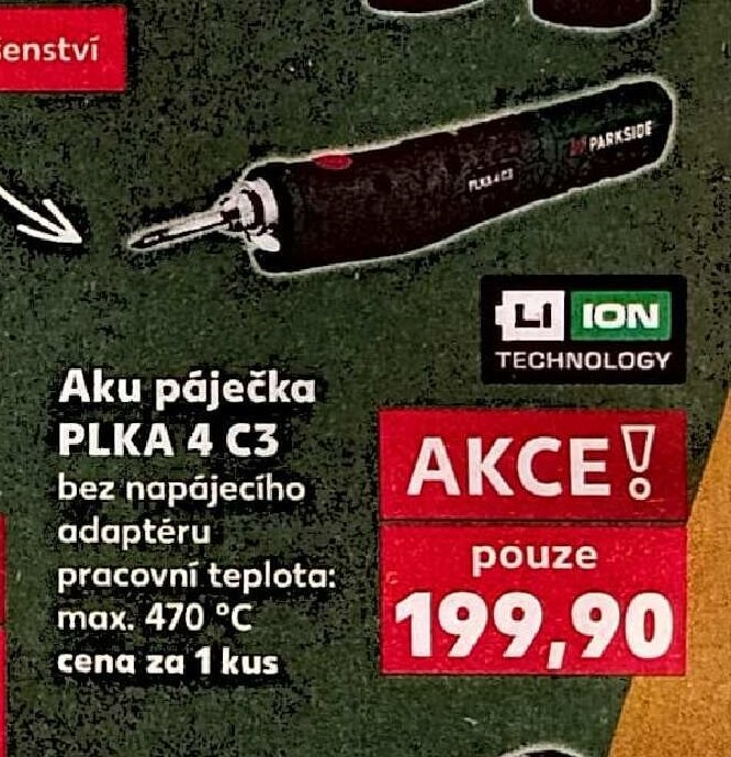 Aku páječka PLKA 4 C3