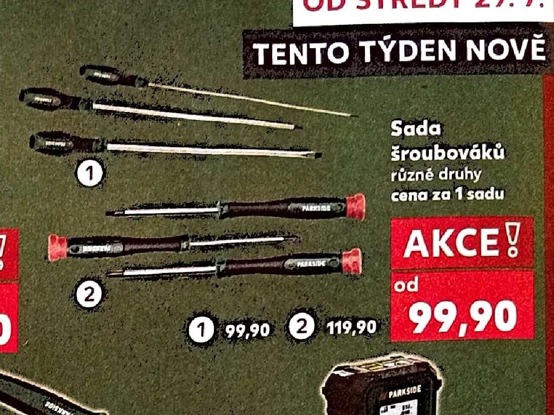 Sada šroubováků 1