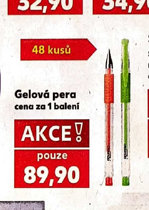 Gelová pera