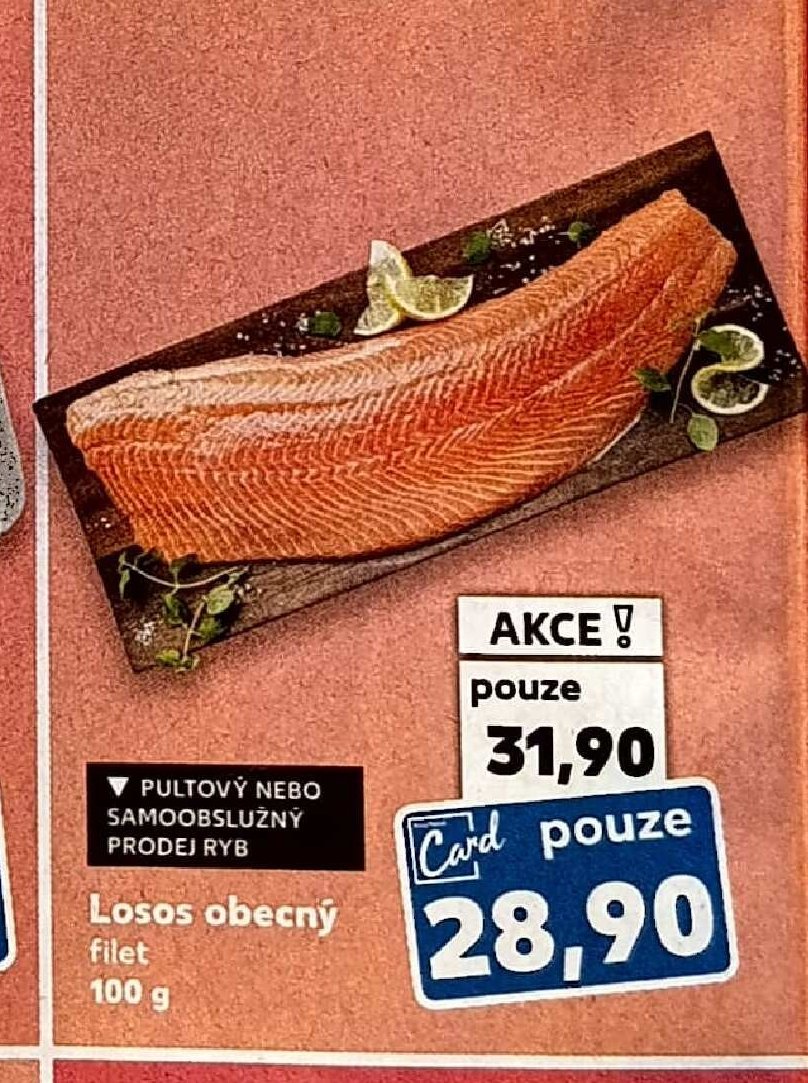 Losos obecný filet