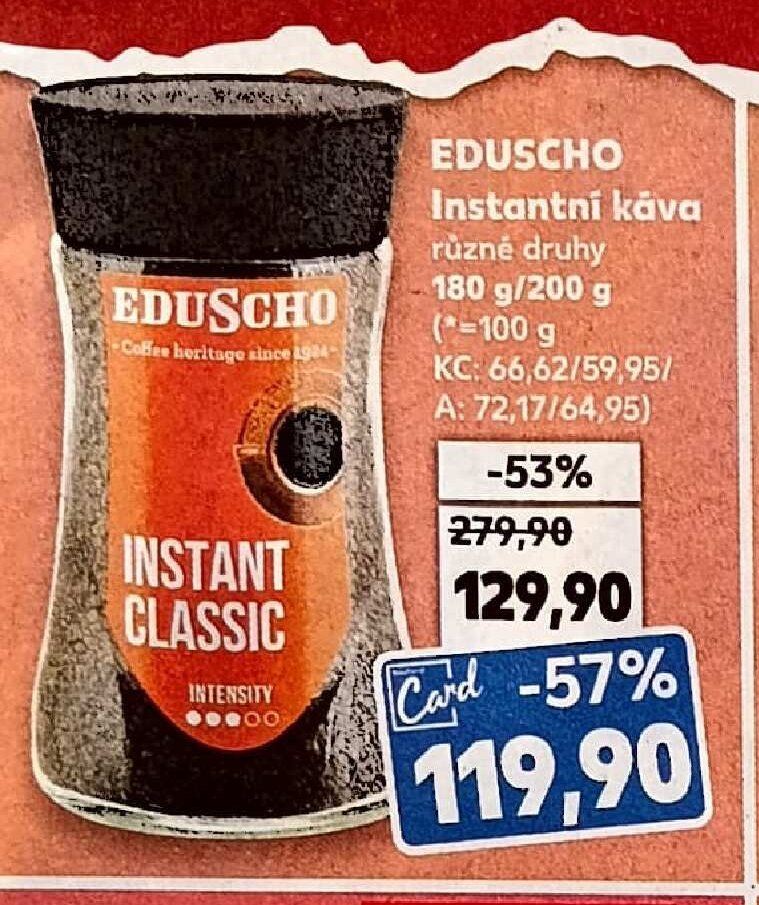 EDUSCHO Instantní káva