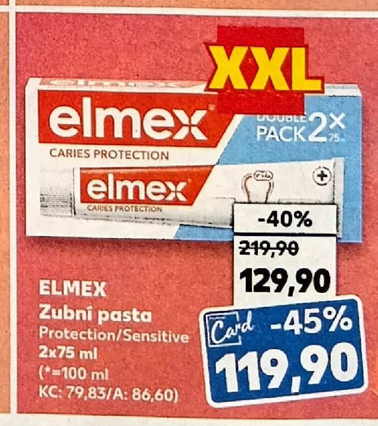 ELMEX Zubní pasta Protection/Sensitive