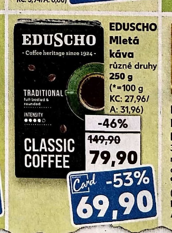 Eduscho mletá káva