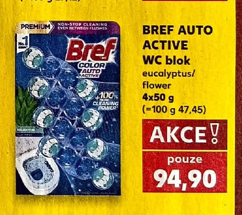 BREF AUTO ACTIVE WC blok