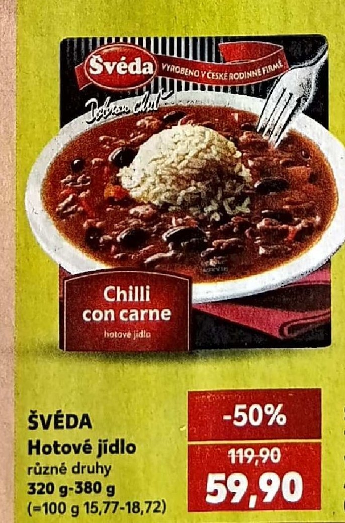 Svéda Hotové jídlo