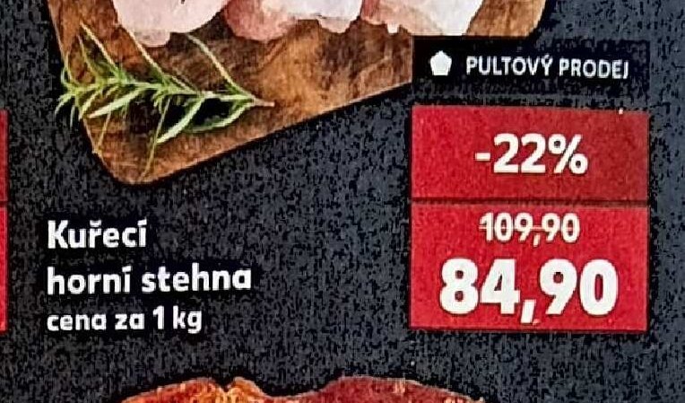 Kuřecí horní stehna