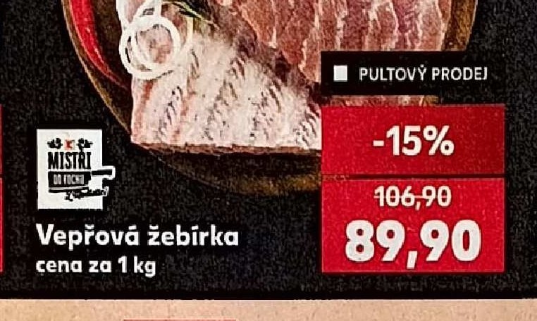 Vepřová žebírka