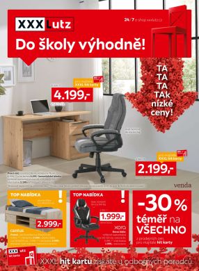 aktuální leták XXXLutz 27.7.2026-23.8.2026