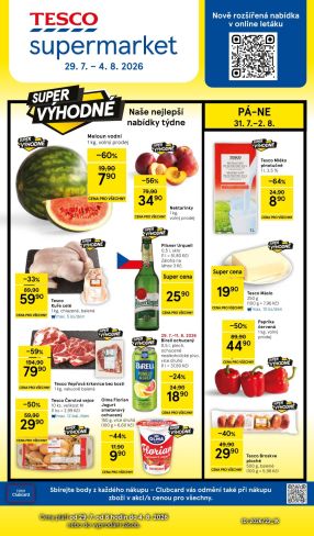 aktuální leták Tesco 29.7.2026-4.8.2026