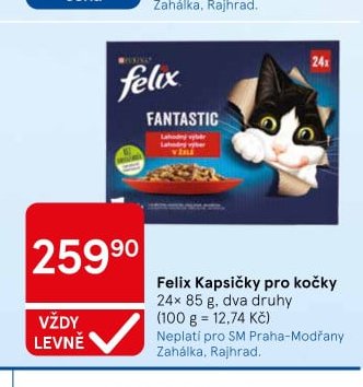 Felix Kapsičky pro kočky