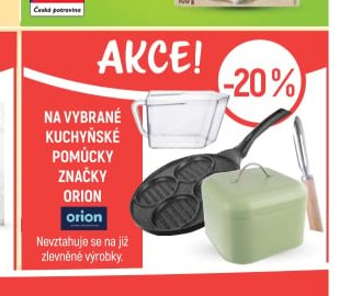 Kuchyňské pomůcky Orion