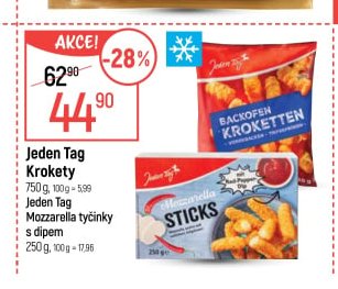 Jeden Tag Krokety / Mozzarella sticks