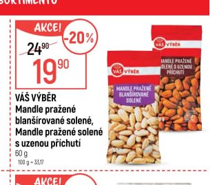 Váš Výběr Mandle pražené