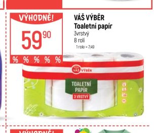 Váš Výběr Toaletní papír