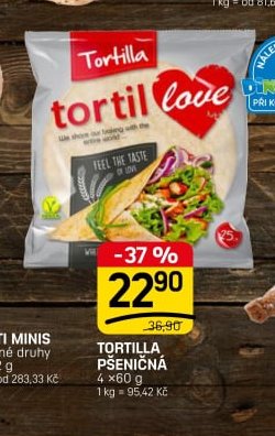 Tortilla pšeničná