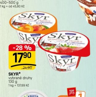 SKYR* vybrané druhy 130 g