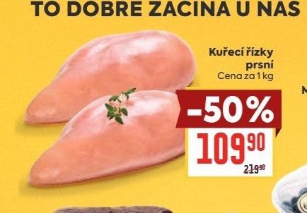 Kuřecí řízky prsní