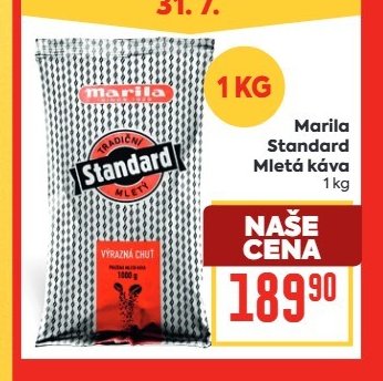 Marila Standard Mletá káva