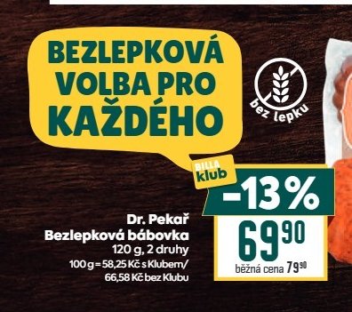 Dr. Pekař Bezlepková bábovka