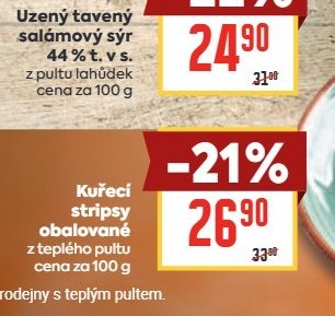 Kuřecí stripsy obalované