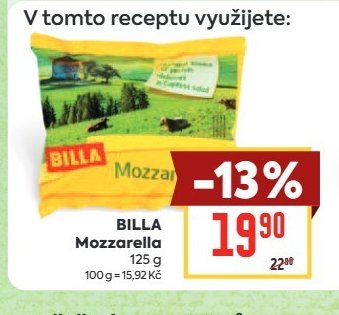 BILLA Mozzarella