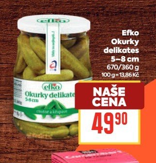Efko Okurky delikates