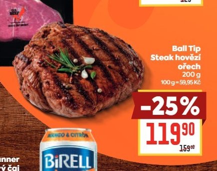 Ball Tip Steak hovězí ořech