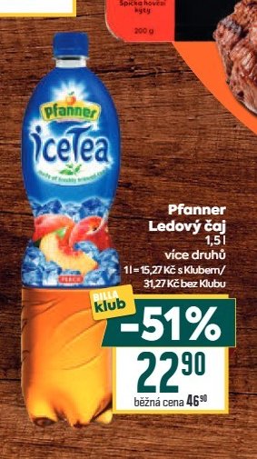 Pfanner Ledový čaj