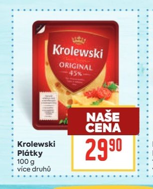 Krolewski Plátky 100 g