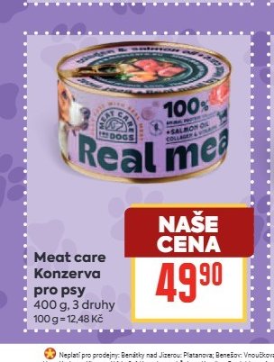 Meat care Konzerva pro psy