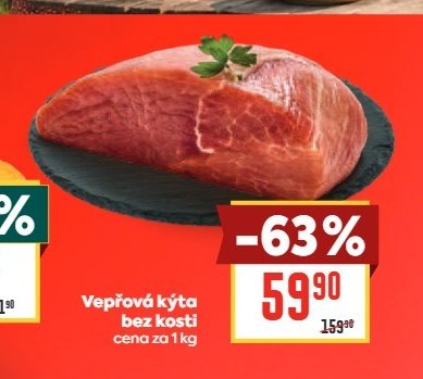 Vepřová kýta bez kosti