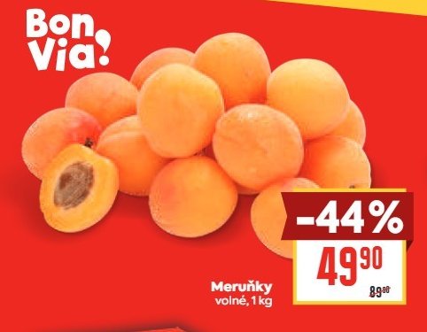 Meruňky volné