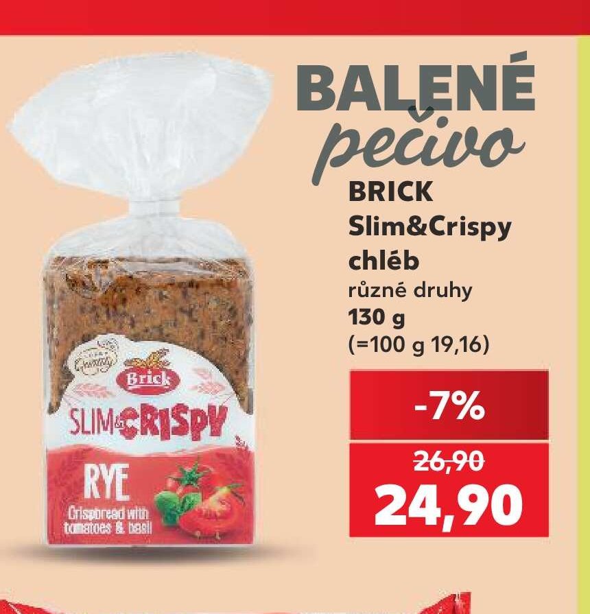 BRICK Slim&Crispy chléb
