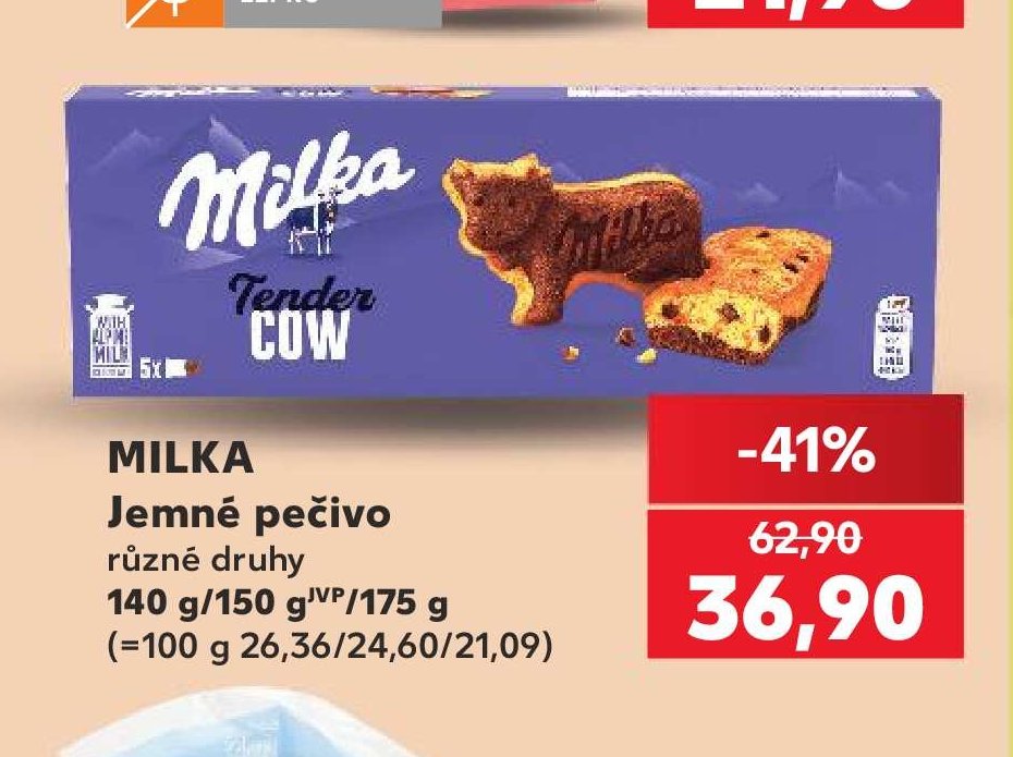 MILKA Jemné pečivo