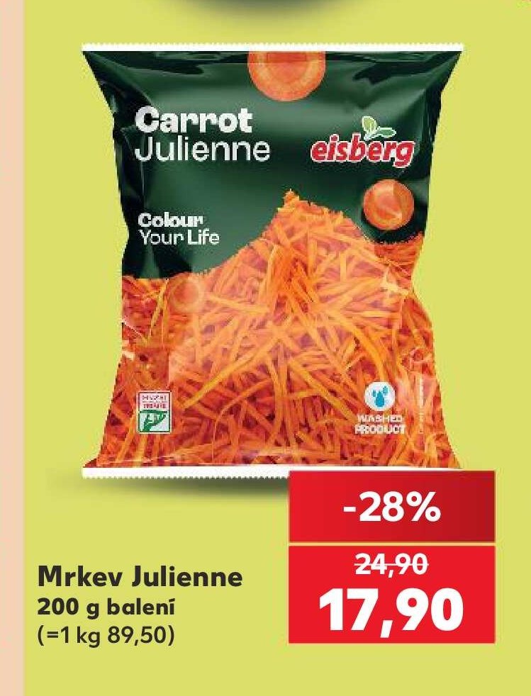Mrkev Julienne