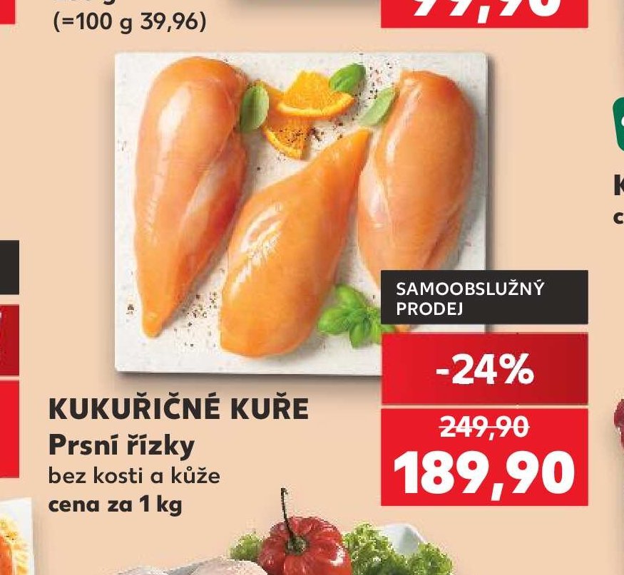 Kukuřičné kuře prsní řízky