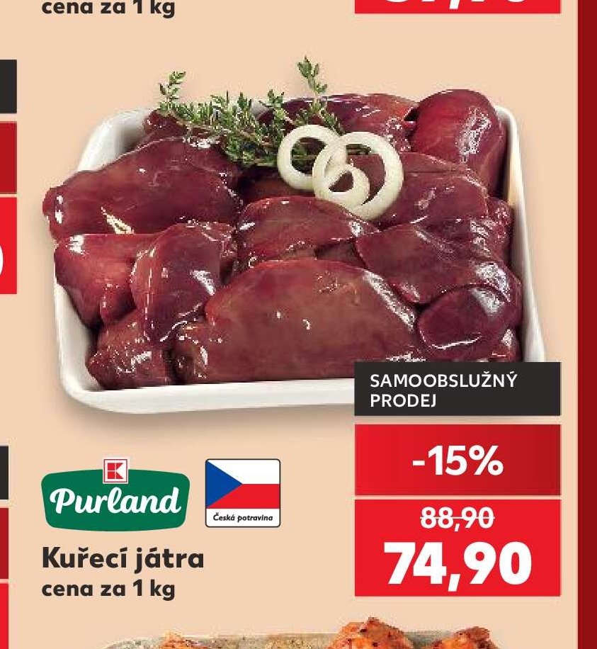Purland kuřecí játra