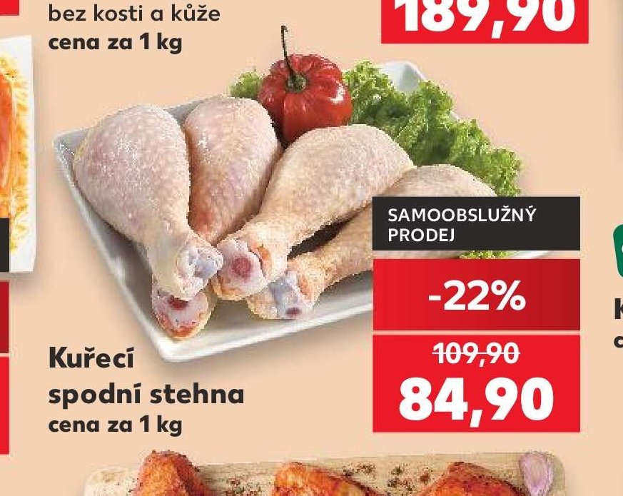 Kuřecí spodní stehna